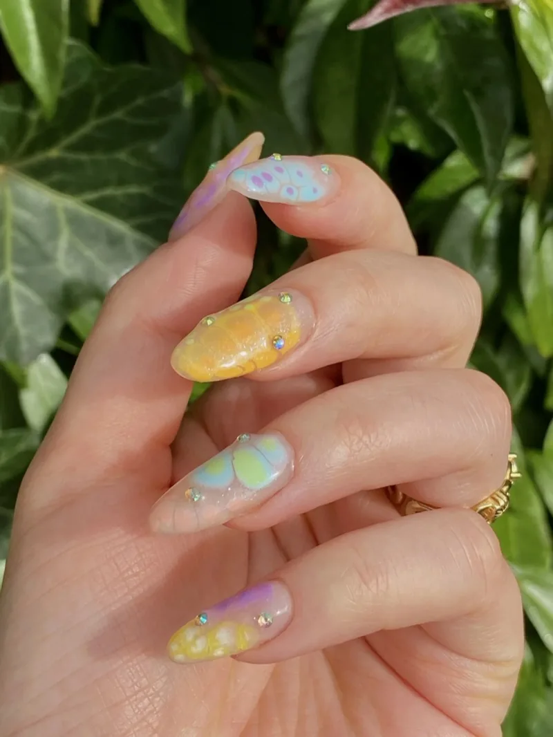 Blooming gel design op een Biab-basis door Yassie Nailzz in Alkmaar
